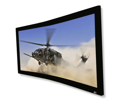 Elite Screens Curve135WH1 135" Curved Projector Screen