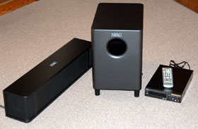 Niro 1000 Virtual Surround Sound Home Theater Package
