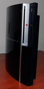 Sony Playstation 3 Blu-ray Player Standing
