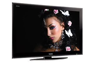 Toshiba 55SV670U LCD TV Display