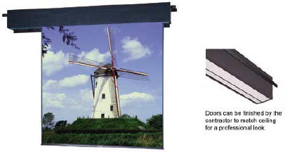 da-lite executive electrol video projection screen