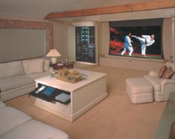 da-lite electric home theater projection screens