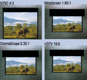 Draper - Access Sonata Series E Video Projector Screen 