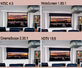 Draper - Access Sonata V Video Front Projector Screen 