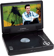 Audiovox D1817 dvd player portable