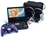 Audiovox D1817pkg dvd player portable