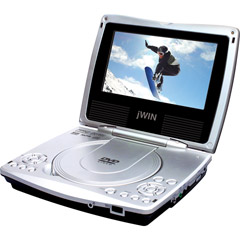 JWin JDVD-760 Portable DVD Player