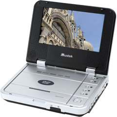 Mustek MP-73 Portable DVD Player