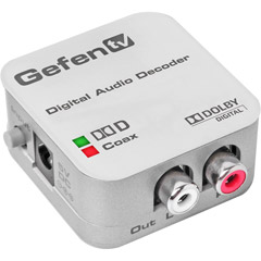 Gefen GTV-DD-2-AA AV Converter Digital Audio