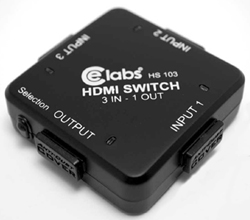 CE labs HS103 Switching Products HDMI Switcher