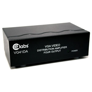 CE labs VG41DA Audio/Video Distribution VGA Amplifiers