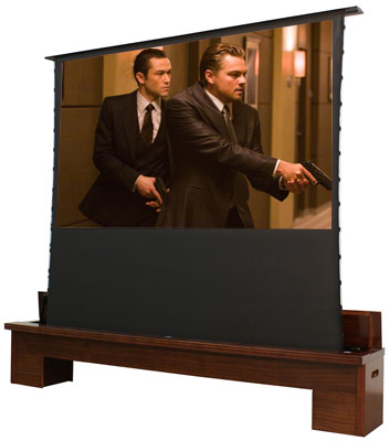 Elite Screens MFTE84H-C 84 inch In-Cabinet Electric Screen