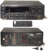 Amc r-9 av receiver r9 500 Watt A/V Receiver with Built-In AC-3 and DTS® Decoders and S-Video In/Out