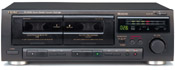 Teac w-600r cassette deck w600r Dual Auto-Reverse Cassette Deckwith One-Touch Record and High-Speed Dubbing
