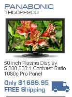 Panasonic TH42PH12U 42 inch Plasma Display