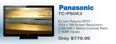 Panasonic Plasma TV Special