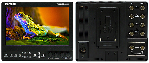 Marshall V-LCD70XP-3GSDI LCD Monitor Display