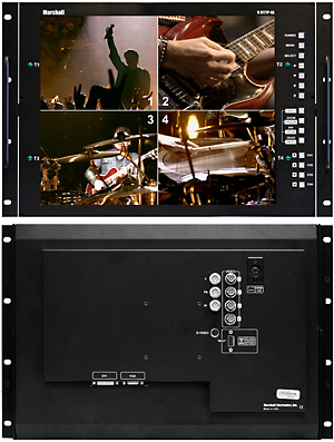 Marshall V-R171P-4A-PAL LCD Rack Display