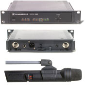 Sennheiser 1091 wireless microphone Worlds First 4 Channel Fully Digital 900 MHz Professional Wireless Microphone SystemDigital hand-held mic system
