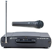 Azden 211-ht wireless microphone 211ht Single Channel Professional VHF Wireless Microphone Systems Hand held system