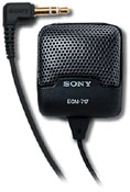 Sony ecm-719one point, unidirectional microphone ecm719Stereo Unidirectional One-Point Microphone
