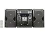 Sharp cd-e55 systems home stereo cde55 100 Watt 3 CD Changer Mini System in Black