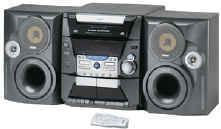 Panasonic sc-ak100 mini system scak100 100 Watt Mini Stereo System with 5-CD Changer