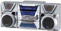 Panasonic sc-ak100 mini system scak100 100 Watt Mini Stereo System with 5-CD Changer