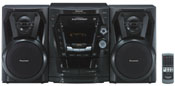 Panasonic sc-ak100 mini system scak100 100 Watt Mini Stereo System with 5-CD Changer