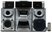Panasonic sc-ak66 mini home theater scak66 280 Watt Mini Theater System with 5 CD Changer
