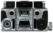 Panasonic sc-ak77 mini home theater scak77 370 Watt Mini Theater System with Super Woofer System, 5 CD Changer