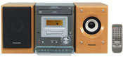 Panasonic sc-pm07 micro stereo system scpm07 Micro Stereo System with CD and Cassette