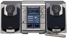 AIWA Digital Audio System with 3-Disc Changer