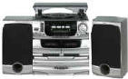 Memorex Mini System with Digital PLL Tuning, 5-CD Changer, Dual Cassette & Turntable