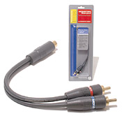 Monster iljry-1f home theater audio cable iljry1f Interlink Junior Stereo Y Adapters