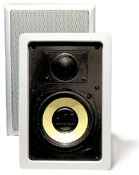 Monster cable is-20wm in-wall, inwall speaker is20wm 5 1/4 inch 2-Way Flush Mount In-Wall Speakers