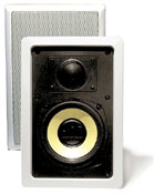 Monster cable is-20wm in-wall, inwall speaker is20wm 5 1/4 inch 2-Way Flush Mount In-Wall Speakers