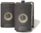 Monster cable is-30 i/o black indoor outdoor speaker is30iob Compact 4 inch 2-Way Indoor/Outdoor Speakers