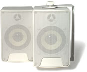 Monster cable is-30 i/o white indoor outdoor speaker is30iow Compact 4 inch 2-Way Indoor/Outdoor Speakers