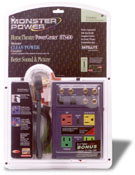Monster cable mp-hts400hp surge suppressor, power center mph 4 Outlet High Performance PowerCenter with Coax and Phone Line Protection