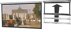 Da-Lite Model B With CSR Video Projector Screen