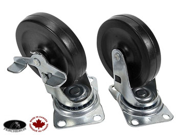 Percheron PR-PC4 Heavy-duty Rubber Casters