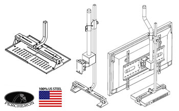 Percheron PR-UAB48 Universal Bracket Accessory Bracket