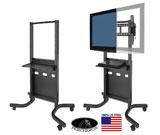 Percheron PR-UFPC750 Universal Flat Panel Cart