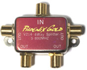 Phoenix gold v-214 a/v accessories cables and connectors v21 Hybrid Splitters