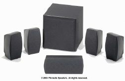 Pinnacle Home Theater Speaker System With Sunwoofer MB-5500