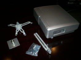 Draper Accuset Low Profile Video Projector Ceiling Mount