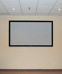 Studio Experience 92-Inch Gray Permanent Cinema Projection Screen