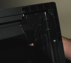 Onyx High-Def Fixed Projection Screen Frame Connections