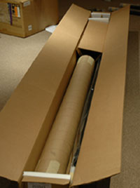 Onyx HD Fixed Projection Screen Packaging